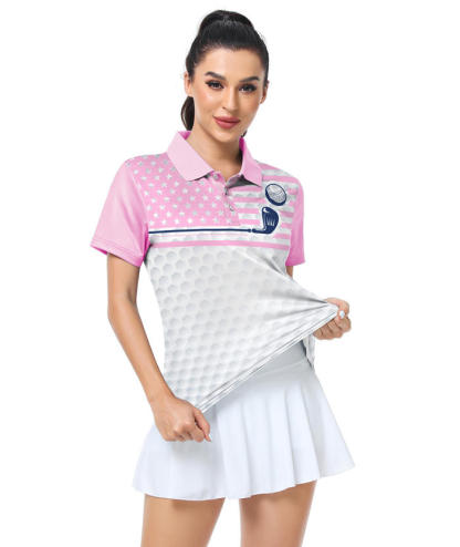 ZITY Women's Dri Fit Sports Golf Polo Shirt-CFWZZ00048