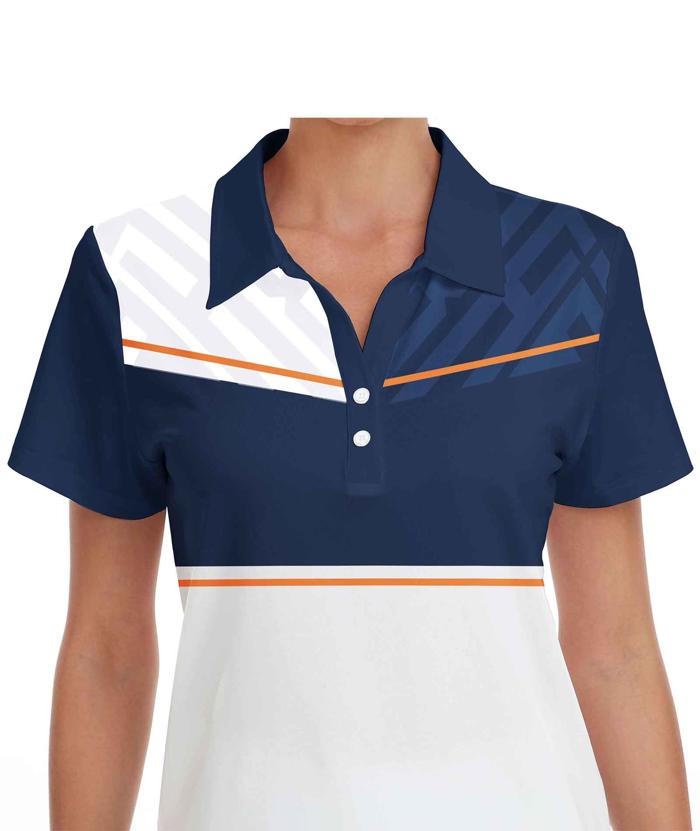 ZITY Women's Casual Dri Fit Athletic Polo Shirt-CUWPO01555