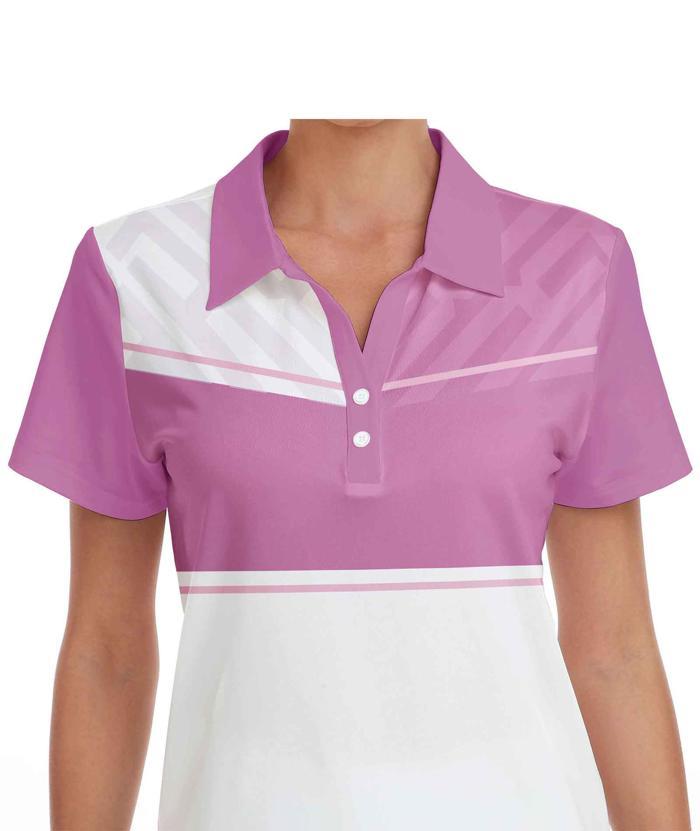 ZITY Women's Casual Dri Fit Athletic Polo Shirt-CUWPO01555