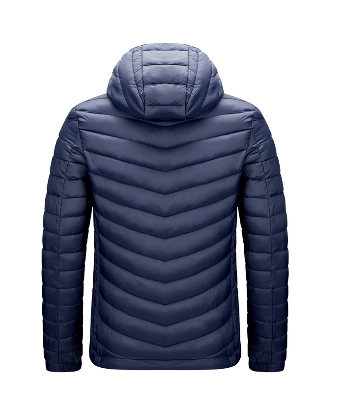 ZITY Men's Hooded Windproof Lightweight Puffer Jacket-22910 | Zitysports