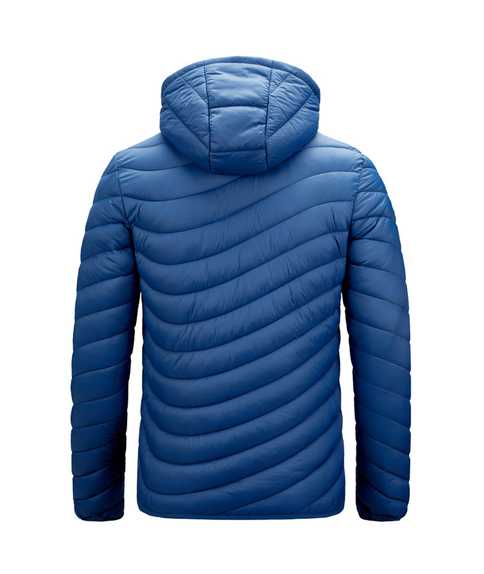 ZITY Men's Stand Collar Hooded Lightweight Puffer Jacket-22913 | Zitysports