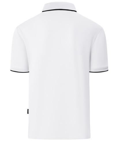 ZITY Men's Quarter Zip Solid Color Slim Fit Polo Shirt-CUMPO04526