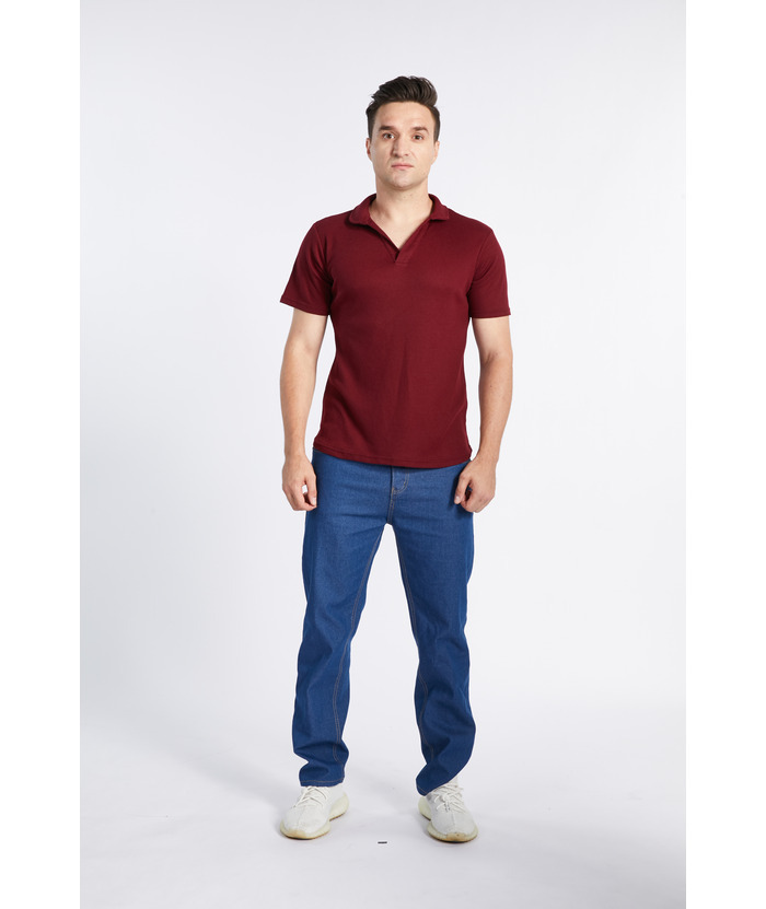 ZITY Men's Half Sleeve Solid Casual Polo Neck Cotton Blend Shirt-CFMPO00168 | Zitysports
