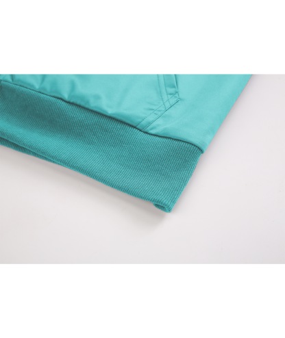 ZITY Women's Full Zipper Printed Fleece Hoodie-CUWFH01531