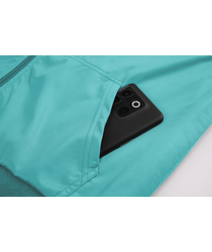 ZITY Women's Full Zipper Printed Fleece Hoodie-CUWFH01531