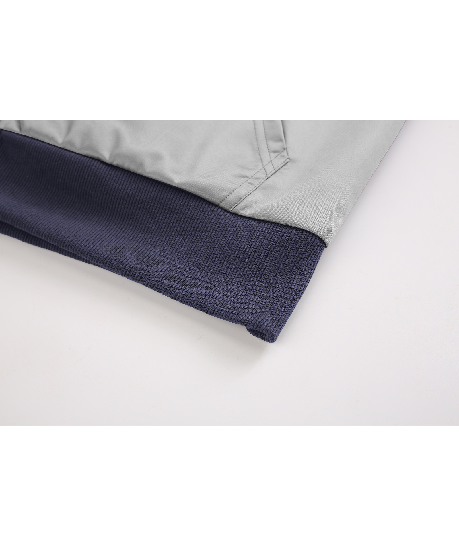 ZITY Women's Color Block Full Zip Up Fleece Hoodie-CUWFH01533