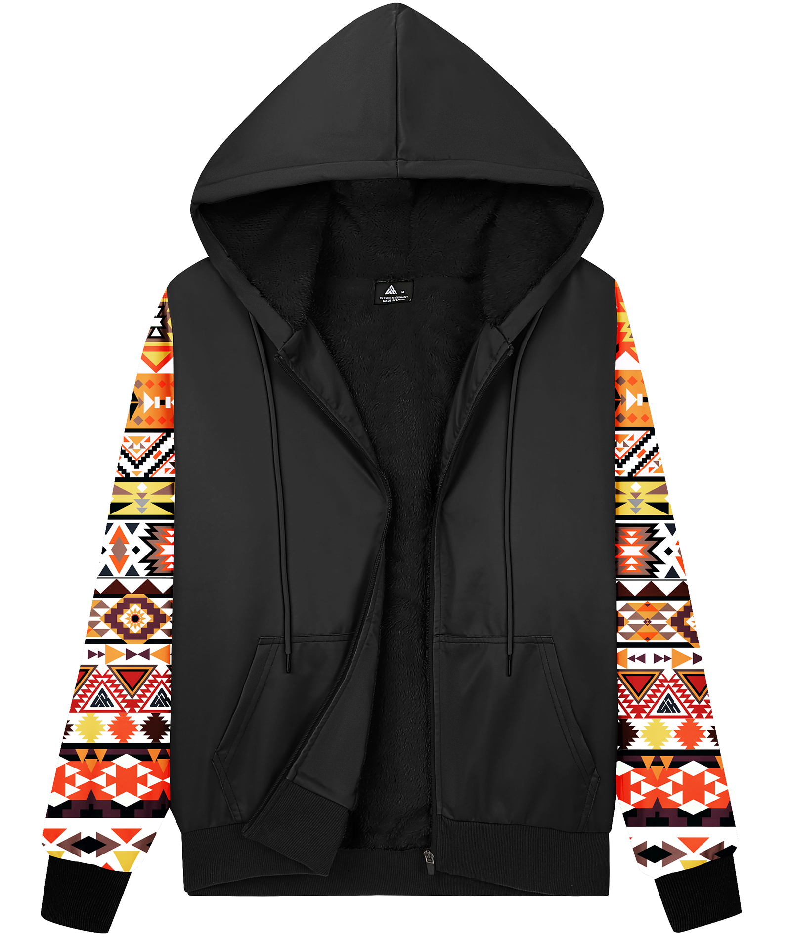 ZITY Women's Full Zipper Regular Fit Fleece Hoodie-CUWFH01056