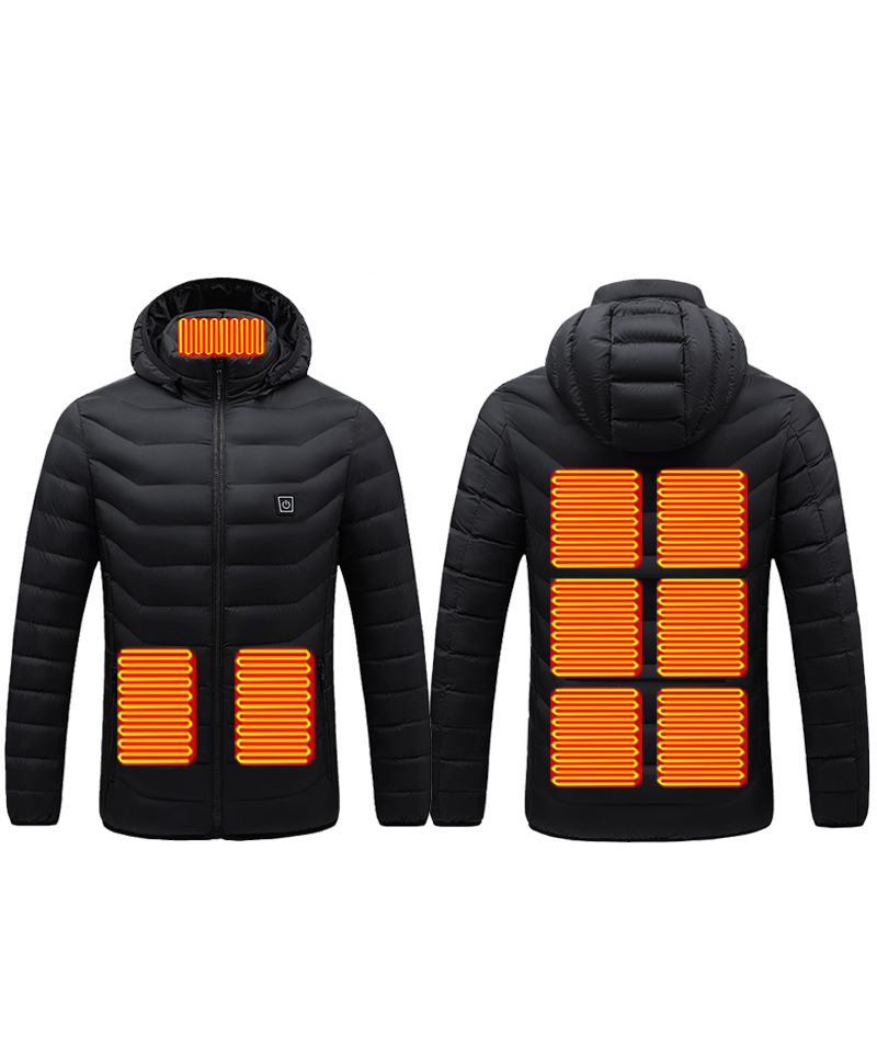 Unisex 9 Heating Zones  Heated Jacket- M09