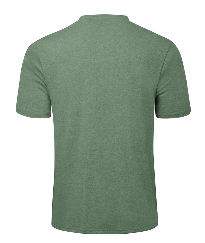 ZITY Men's Dri Fit Solid Color Summer T-Shirt-CUMSS01284