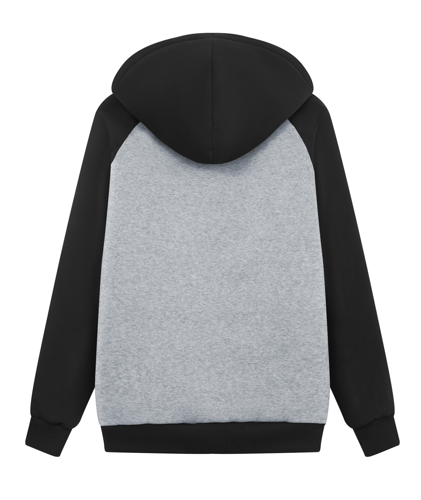 ZITY Women's Long Sleeve Full Zipper Fleece Hoodie-CUWFH01791