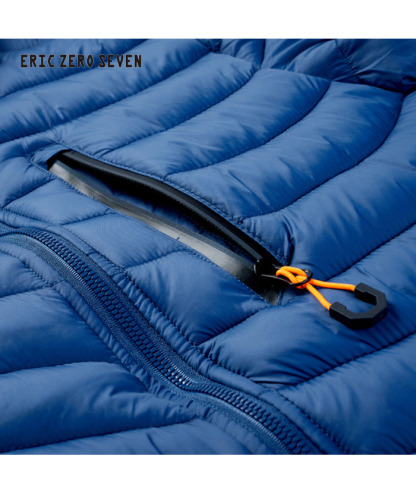 ZITY Men's Stand Collar Hooded Lightweight Puffer Jacket-22913 | Zitysports