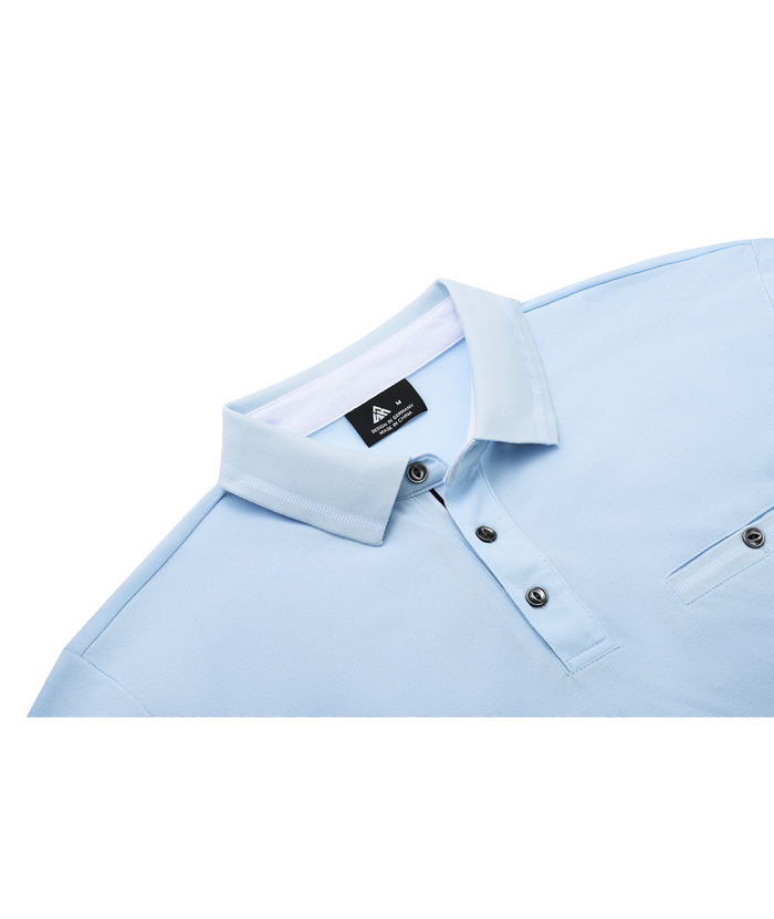 ZITY Men's Summer Short Sleeve Casual Slim Fit Polo Shirt-ZPK007894 | Zitysports