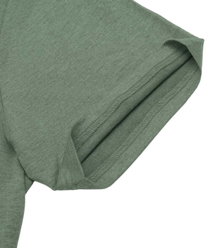 ZITY Men's Dri Fit Solid Color Summer T-Shirt-CUMSS01284