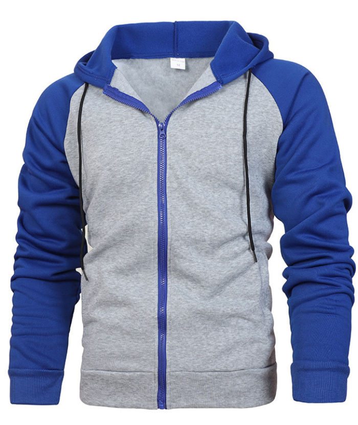 Men's Hoodie Full Zipper Winter Casual Sports Top-DUMFH04801 | Zitysports
