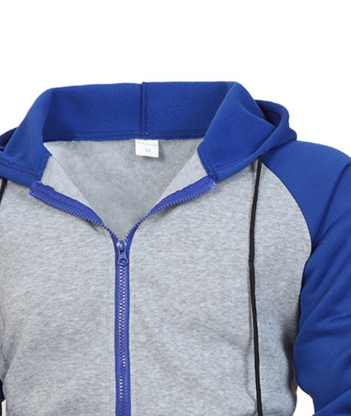 Men's Hoodie Full Zipper Winter Casual Sports Top-DUMFH04801 | Zitysports