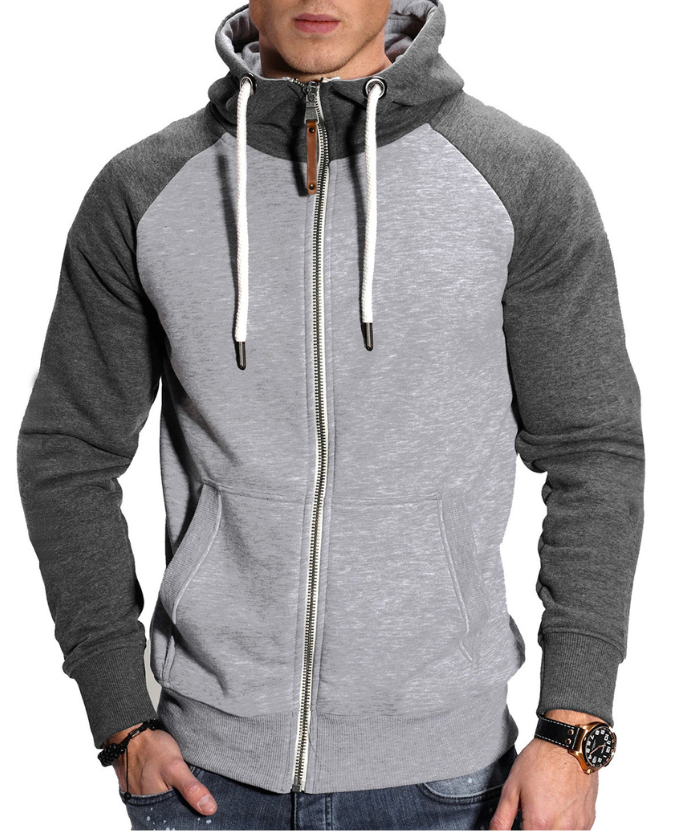 Men's Fitness Sweater Casual Long Sleeve Sweatshirt-DUMFH04821 | Zitysports
