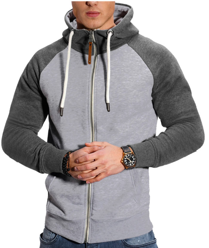 Men's Fitness Sweater Casual Long Sleeve Sweatshirt-DUMFH04821 | Zitysports