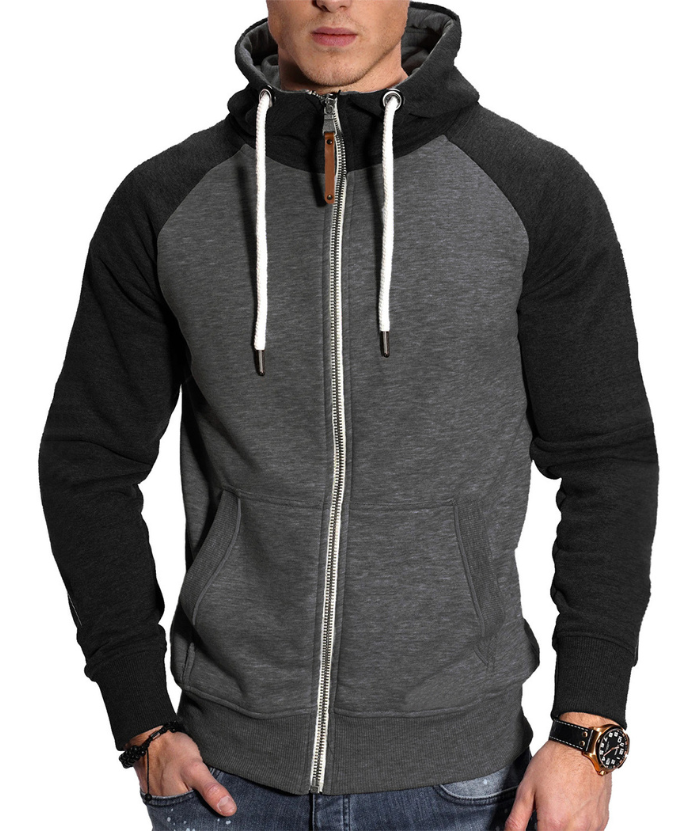 Men's Fitness Sweater Casual Long Sleeve Sweatshirt-DUMFH04821 | Zitysports