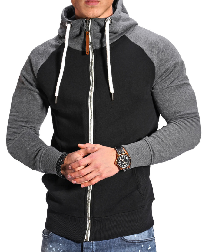 Men's Fitness Sweater Casual Long Sleeve Sweatshirt-DUMFH04821 | Zitysports