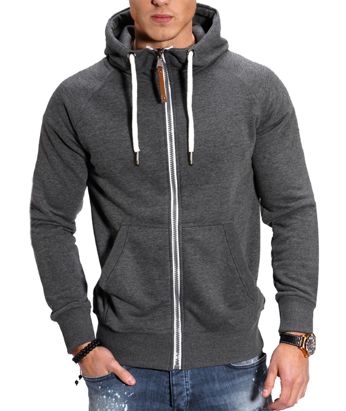 Men's Fitness Sweater Casual Long Sleeve Sweatshirt-DUMFH04821 | Zitysports