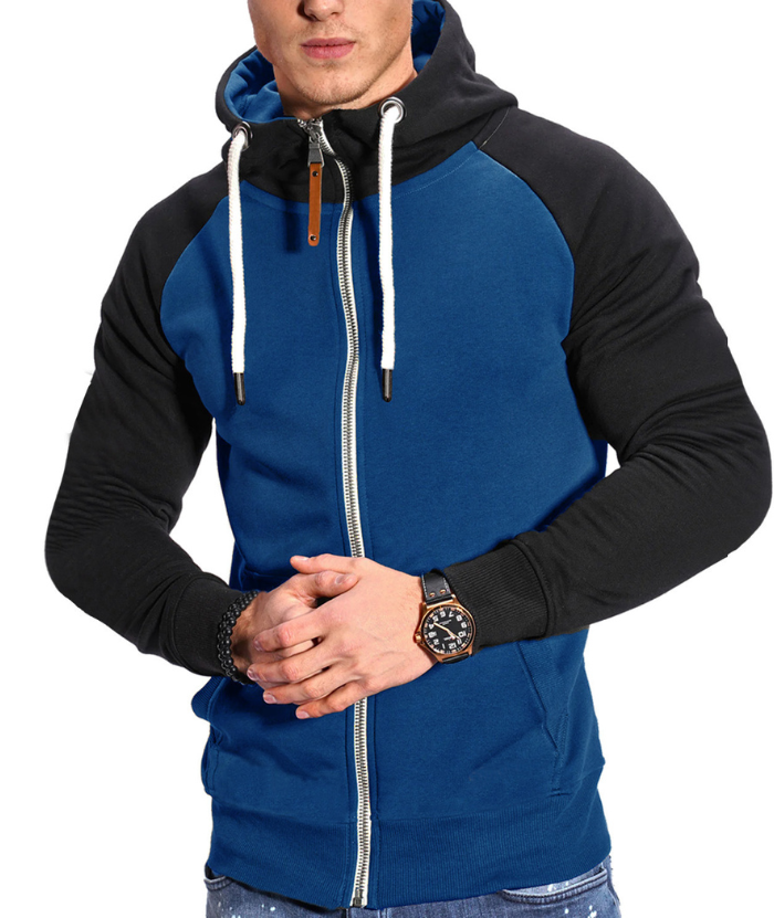 Men's Fitness Sweater Casual Long Sleeve Sweatshirt-DUMFH04821 | Zitysports