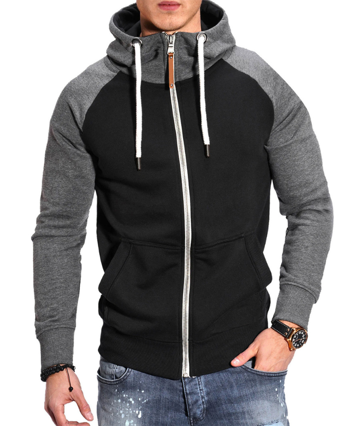 Men's Fitness Sweater Casual Long Sleeve Sweatshirt-DUMFH04821 | Zitysports