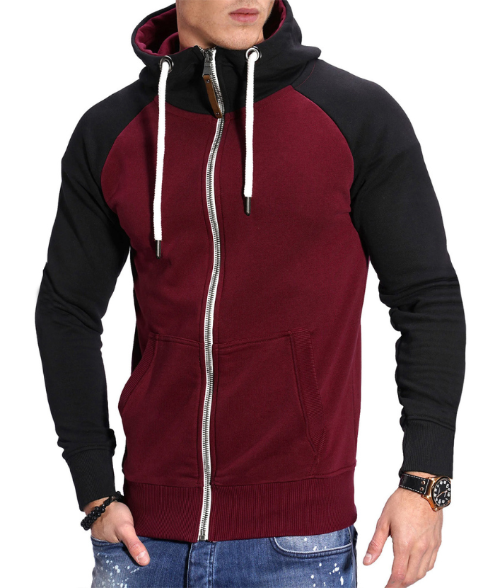 Men's Fitness Sweater Casual Long Sleeve Sweatshirt-DUMFH04821 | Zitysports