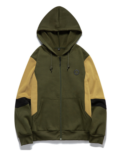 ZITY Men's Work Jackets For Outdoor Loose Casual Coat Warm Hoodie-DUMFH04847 | Zitysports