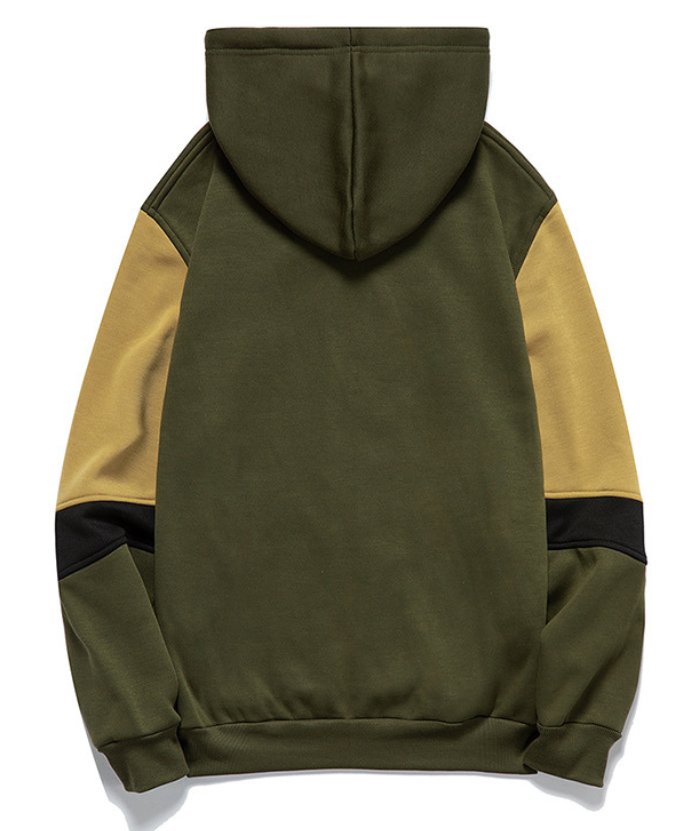 ZITY Men's Work Jackets For Outdoor Loose Casual Coat Warm Hoodie-DUMFH04847 | Zitysports