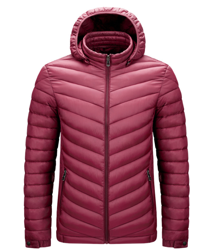 ZITY Men's Hooded Windproof Lightweight Puffer Jacket-22910 | Zitysports