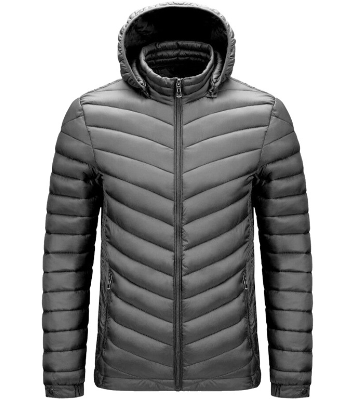 ZITY Men's Hooded Windproof Lightweight Puffer Jacket-22910 | Zitysports
