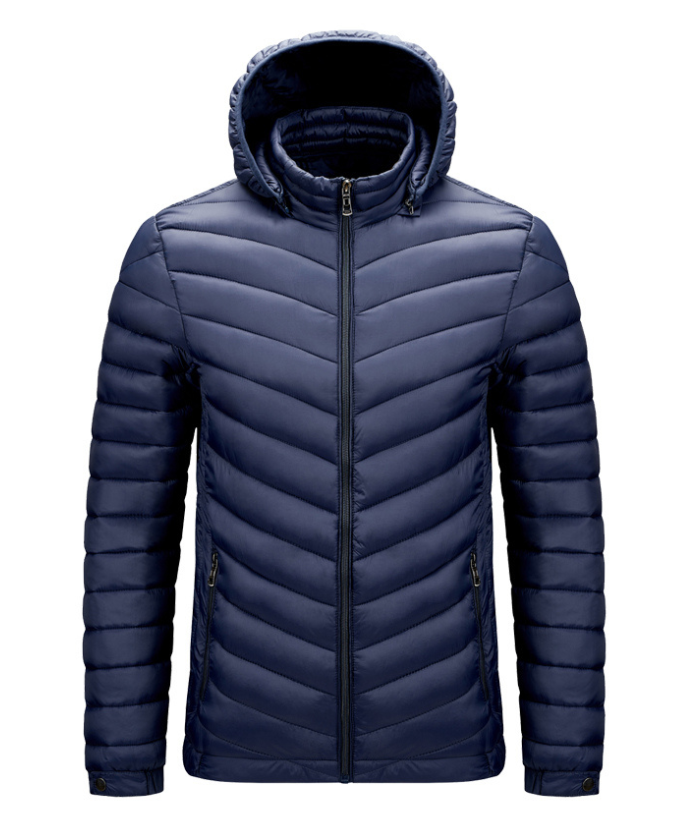 ZITY Men's Hooded Windproof Lightweight Puffer Jacket-22910 | Zitysports