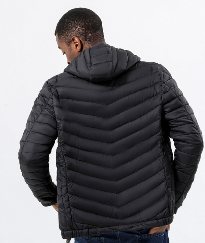 ZITY Men's Hooded Windproof Lightweight Puffer Jacket-22910 | Zitysports