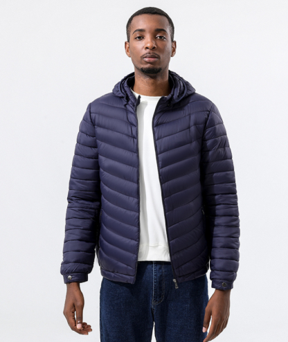 ZITY Men's Hooded Windproof Lightweight Puffer Jacket-22910 | Zitysports