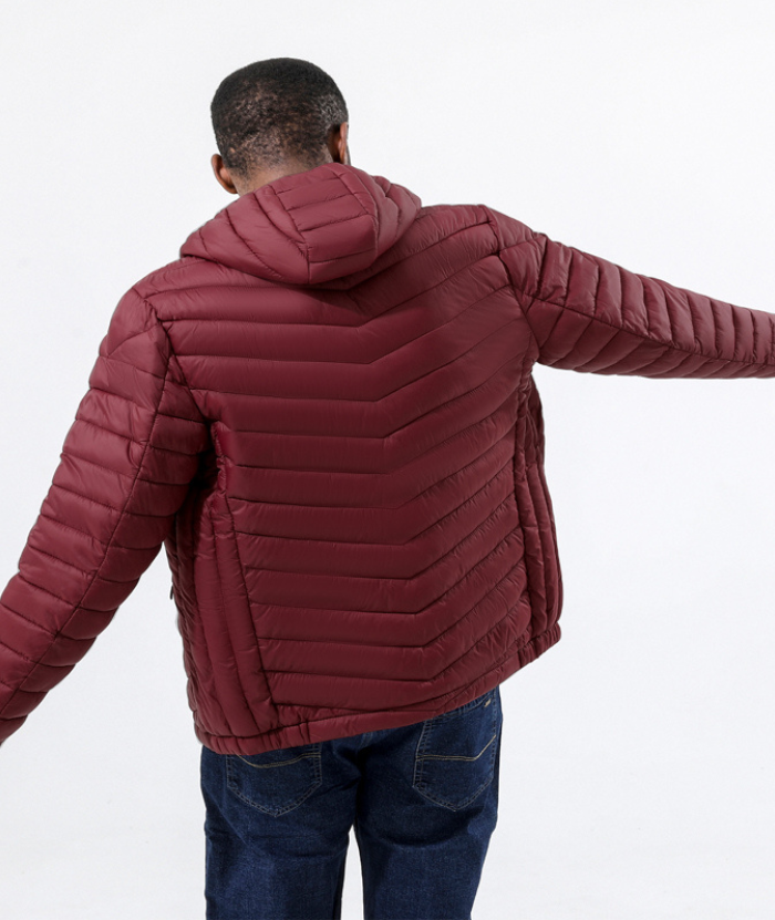 ZITY Men's Hooded Windproof Lightweight Puffer Jacket-22910 | Zitysports