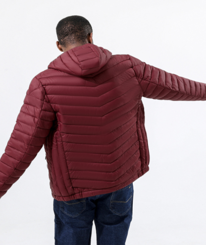 ZITY Men's Hooded Windproof Lightweight Puffer Jacket-22910 | Zitysports