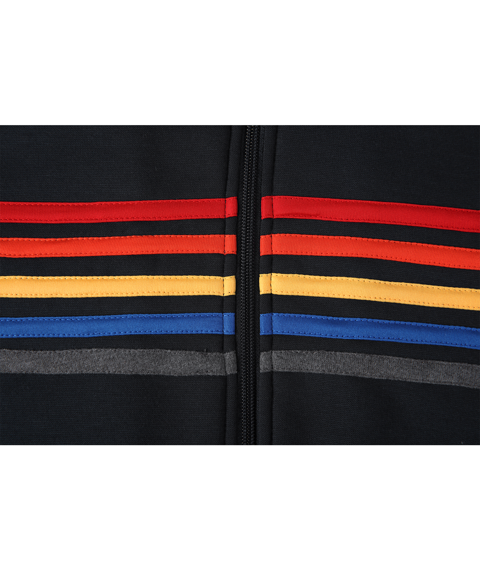 ZITY Women's Long Sleeve Striped Fleece Hoodie-CUWFH01386