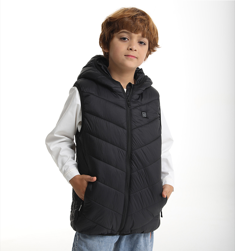 ZITY Boy's 6-15 Years Old Three-speed adjustment Heated Vest-MTZ01