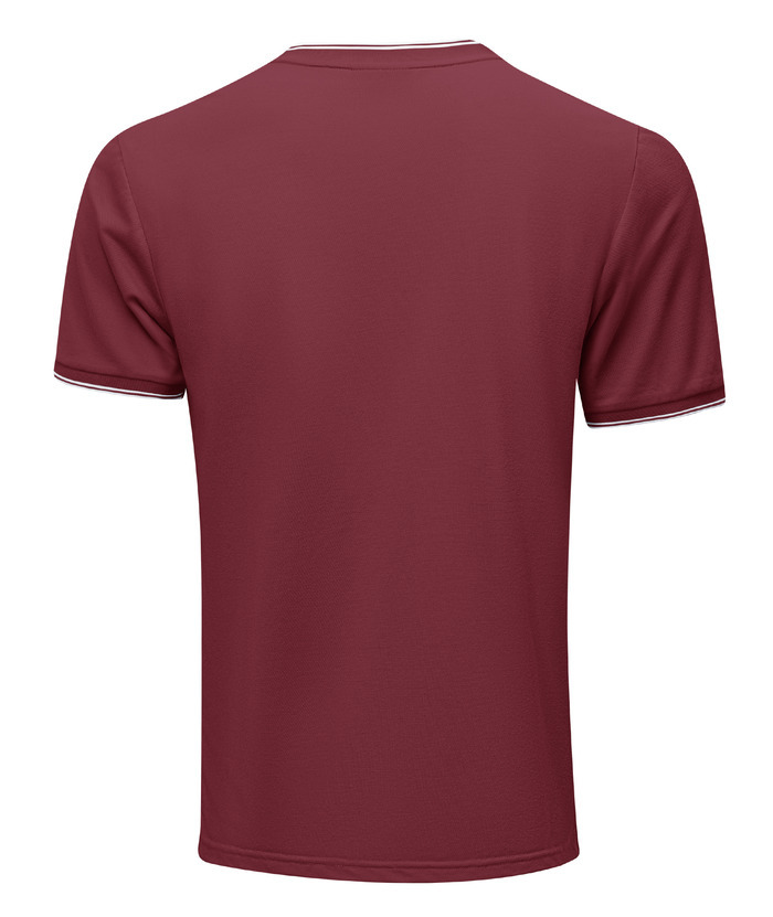 ZITY Men's Button Up Casual Neck T-Shirt-CUMSS01737