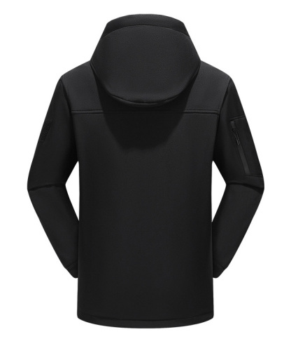 Unisex Waterproof Hooded 10 Heating Zones Heated Jacket-2312