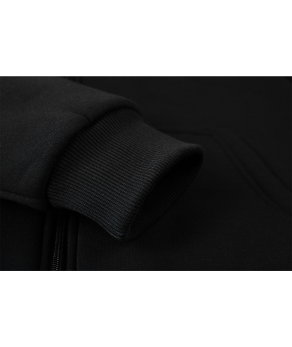 ZITY Women's Long Sleeve Striped Fleece Hoodie-CUWFH01386