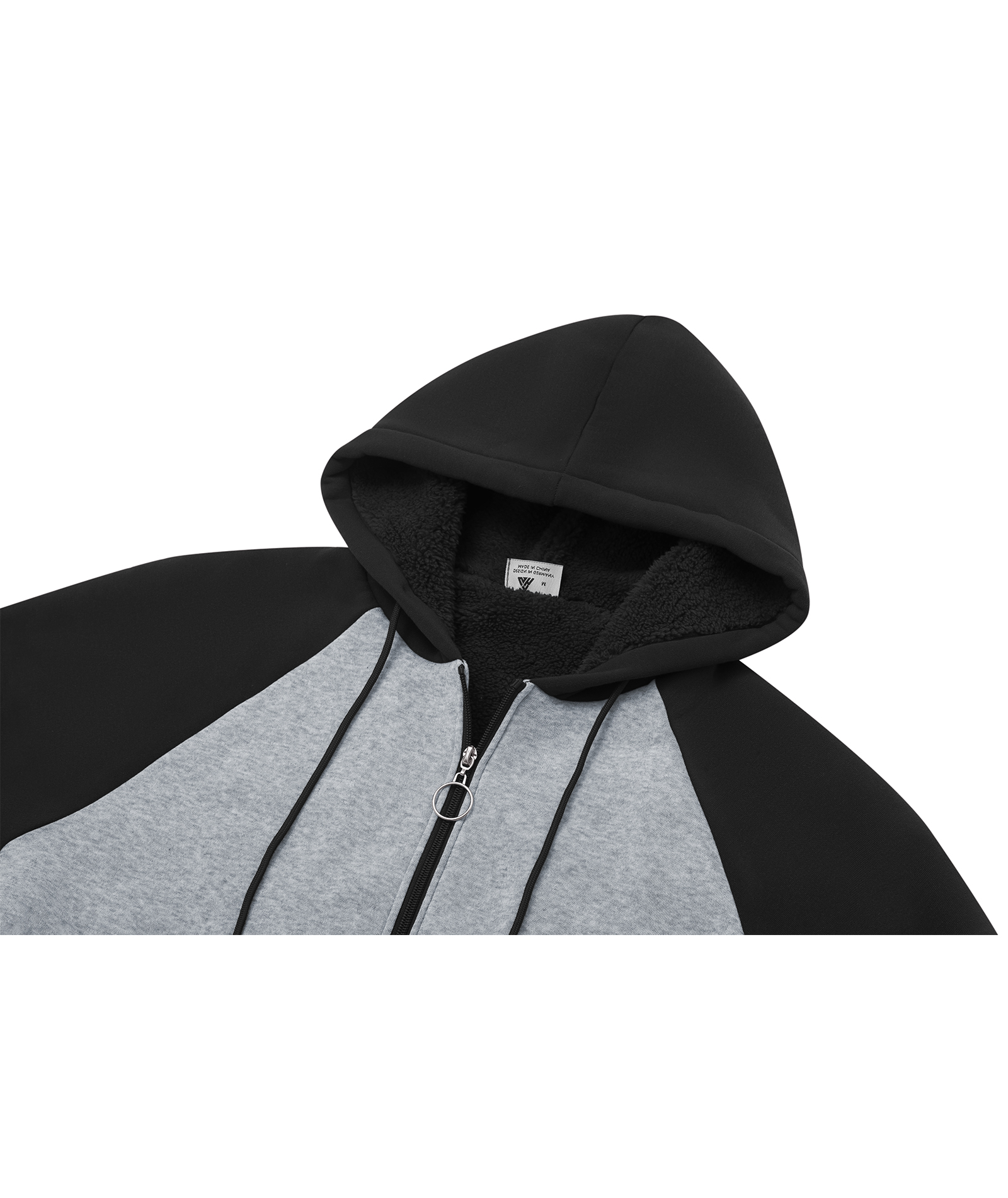 ZITY Women's Long Sleeve Full Zipper Fleece Hoodie-CUWFH01791