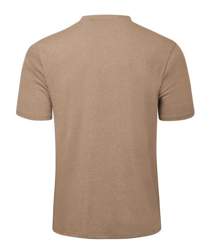 ZITY Men's Dri Fit Solid Color Summer T-Shirt-CUMSS01284