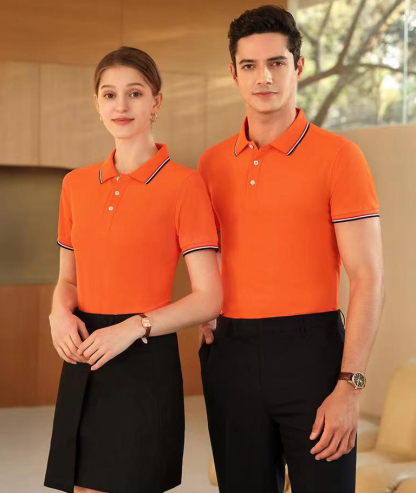Wholesale Polo Shirt Orange Color