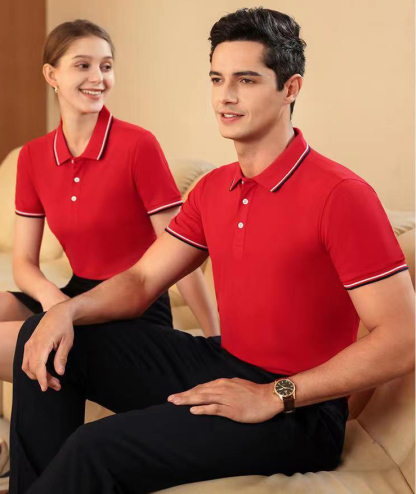 Red Polo Shirt for men and women