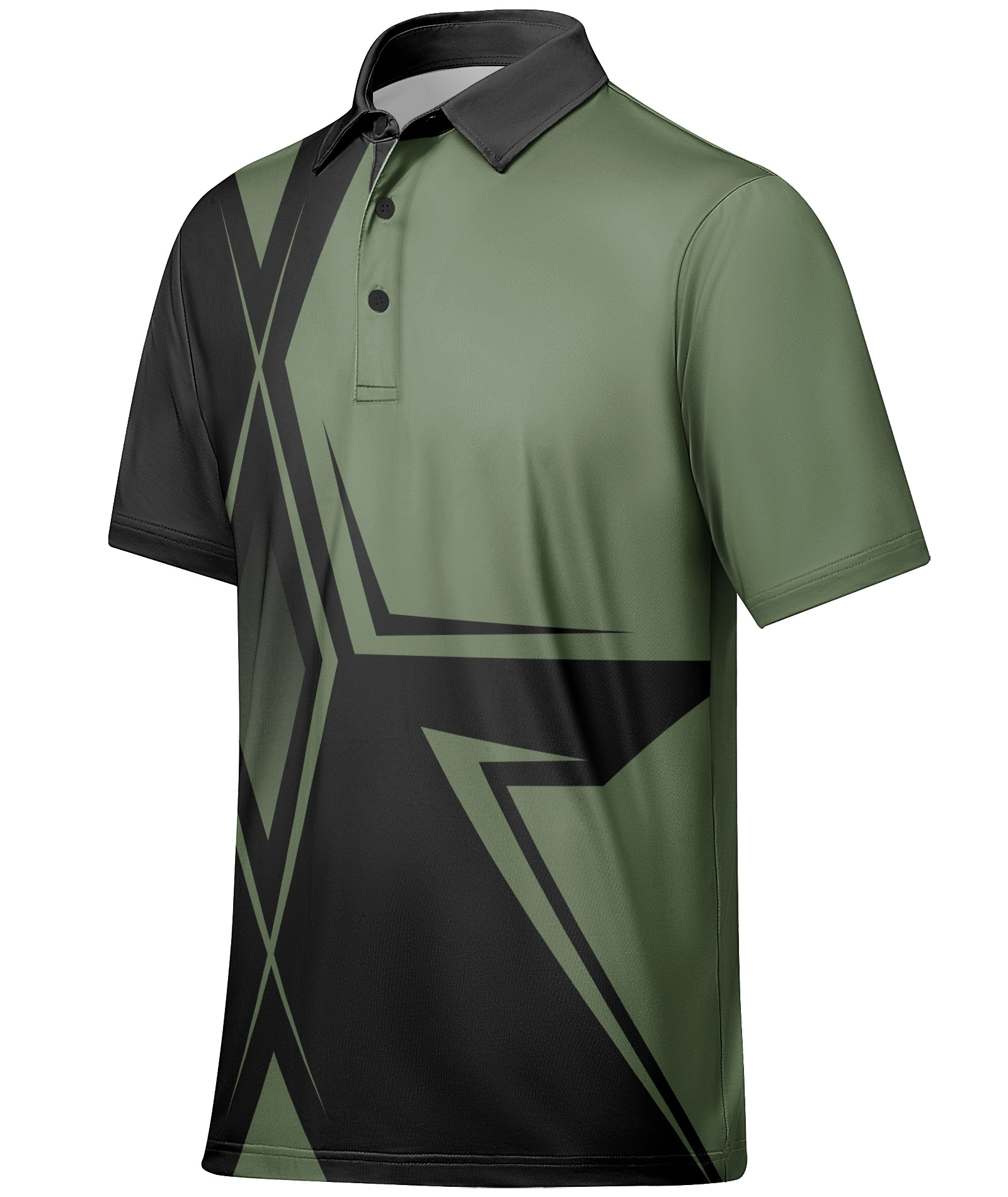 ZITY Men's Oversize Quick-Dry Moisture Wicking Golf Polo Shirt-ZPK000579 | Zitysports