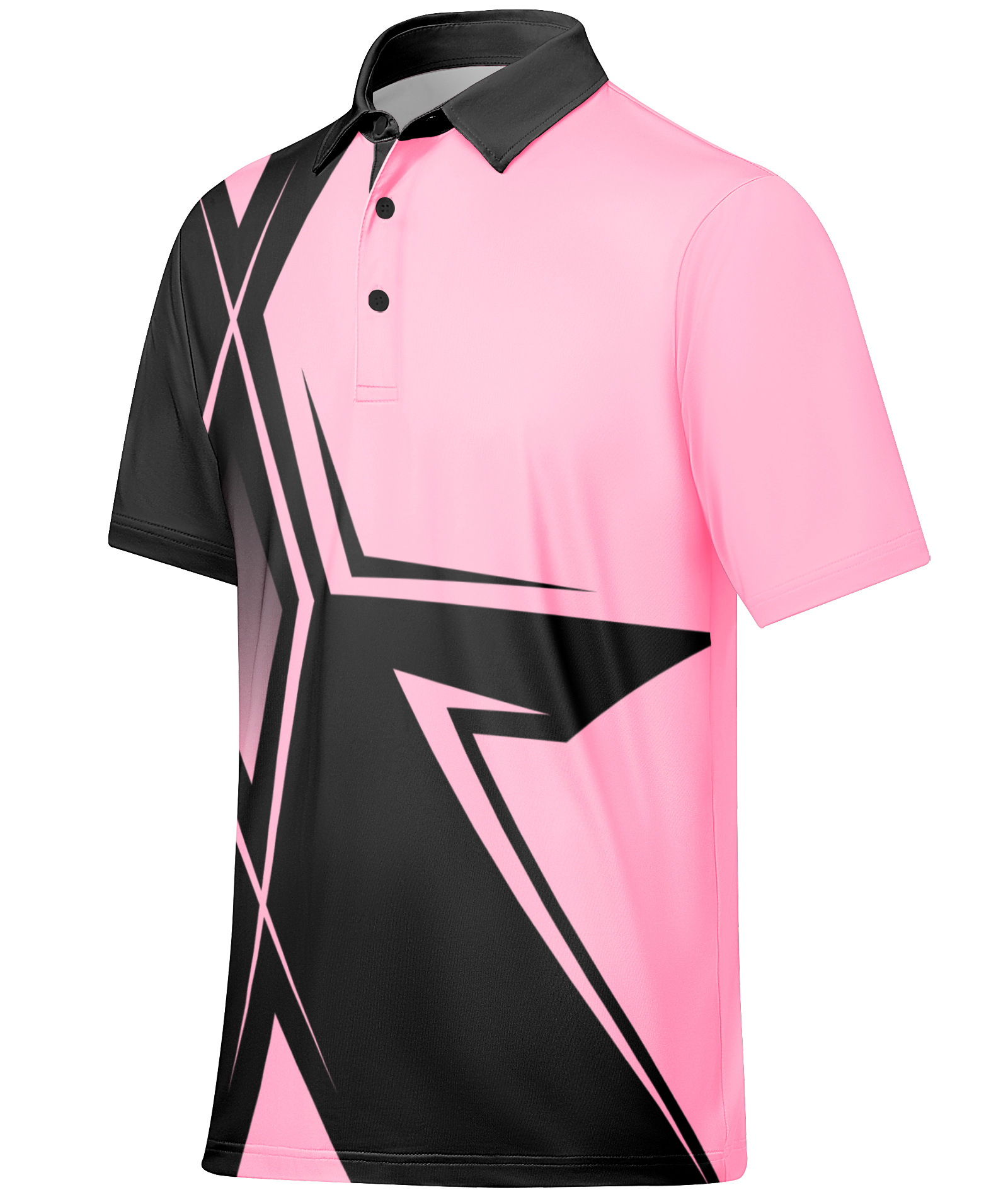 ZITY Men's Oversize Quick-Dry Moisture Wicking Golf Polo Shirt-ZPK000579 | Zitysports