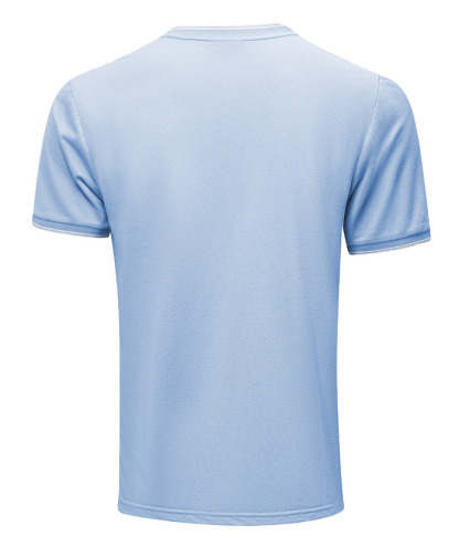 ZITY Men's Button Up Casual Neck T-Shirt-CUMSS01737