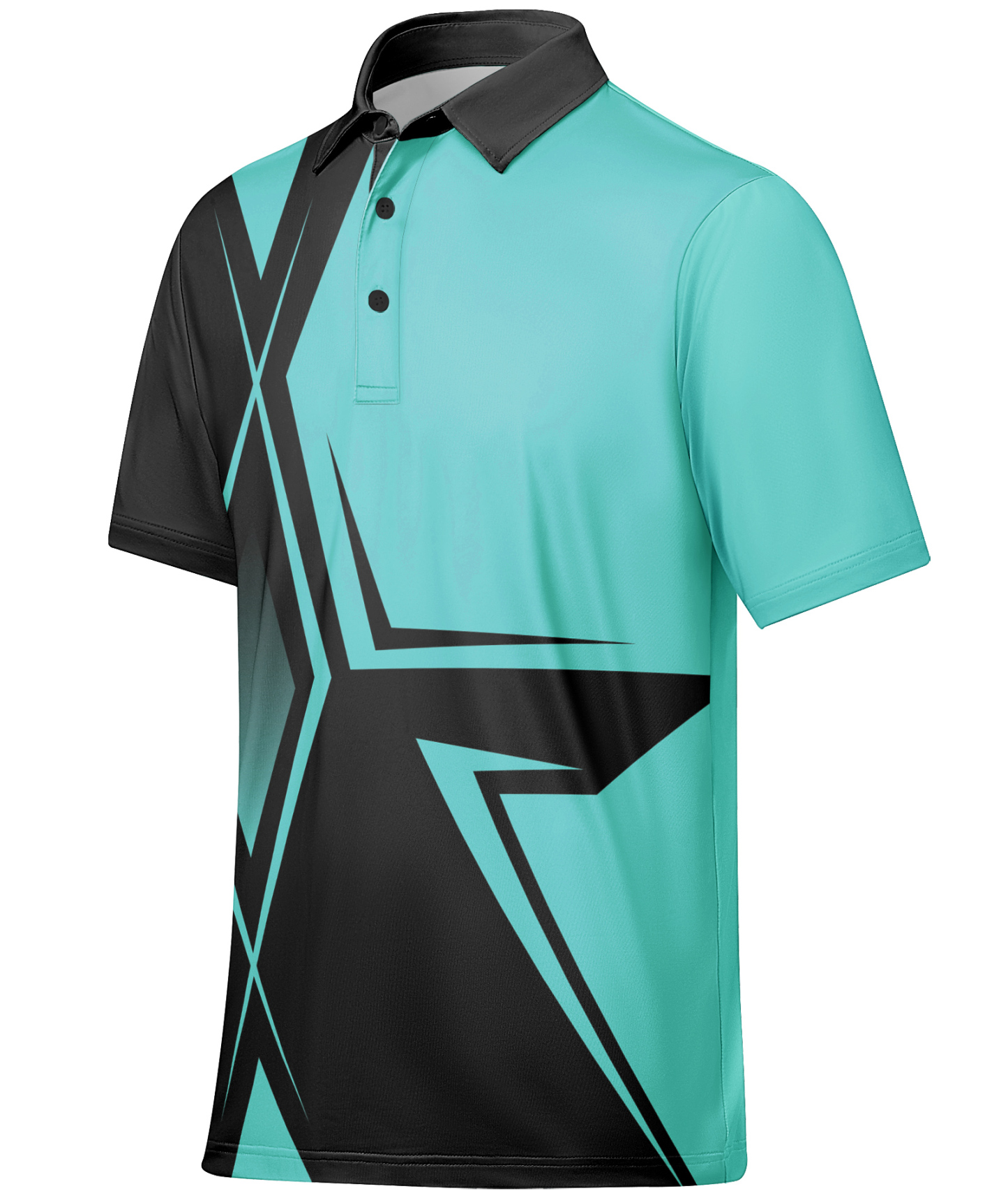 ZITY Men's Oversize Quick-Dry Moisture Wicking Golf Polo Shirt-ZPK000579 | Zitysports