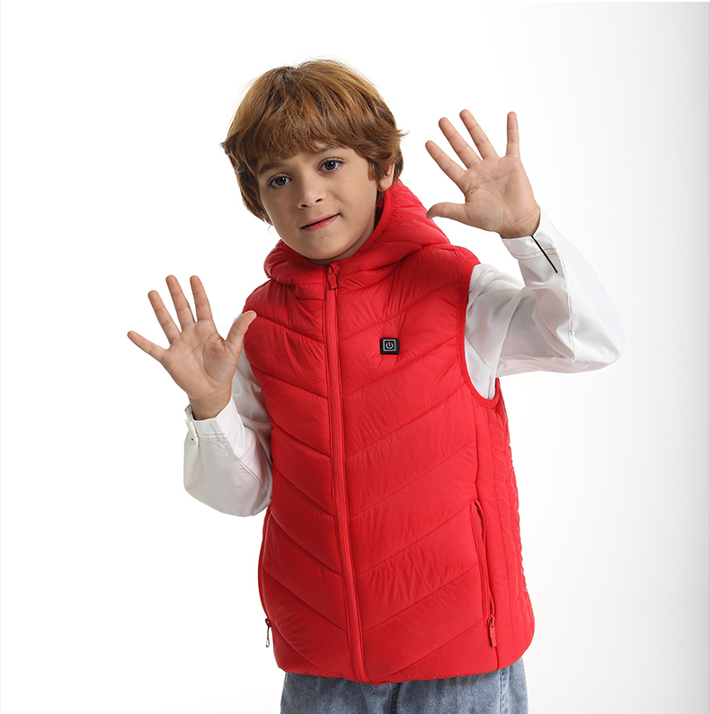 ZITY Boy's 6-15 Years Old Three-speed adjustment Heated Vest-MTZ01
